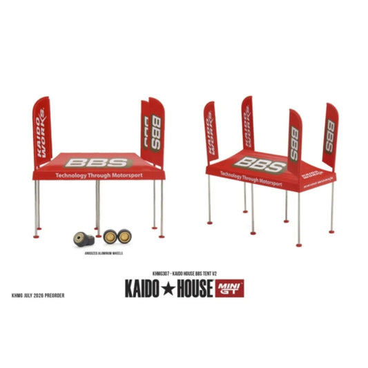 MiniGT Kaido House BBS Tent V2 1:64 Diecast Diorama KHMG307