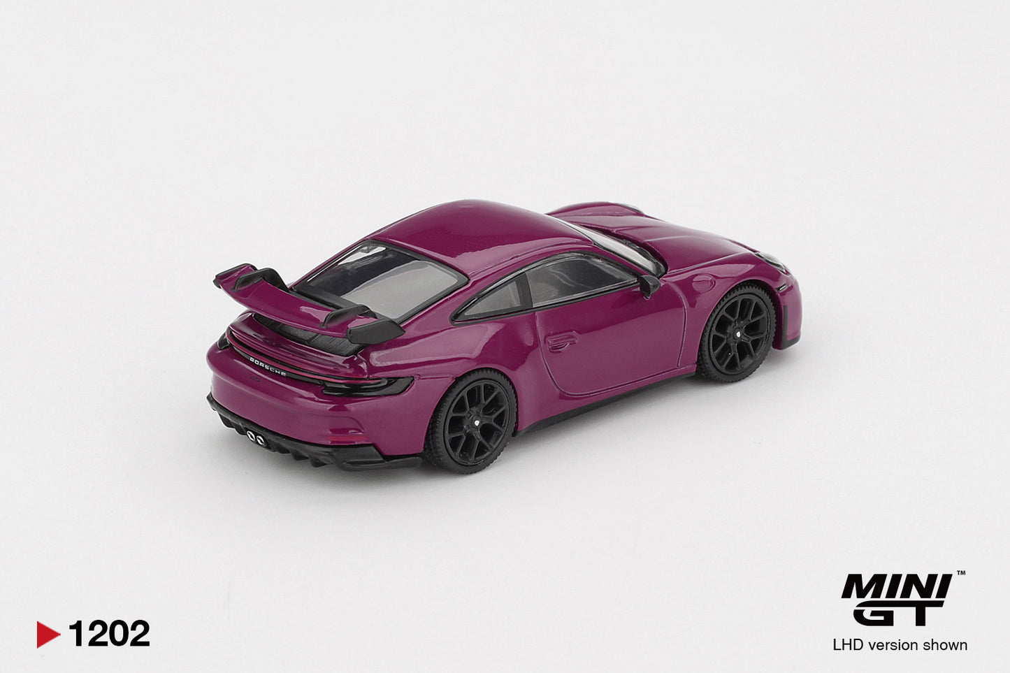 MiniGT Porsche 911 (992.1) Rubystone Red Set (LHD) 1:64 Diecast Car S0021