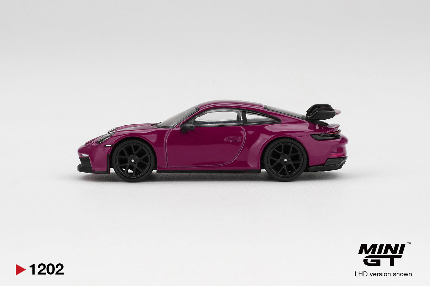 MiniGT Porsche 911 (992.1) Rubystone Red Set (LHD) 1:64 Diecast Car S0021