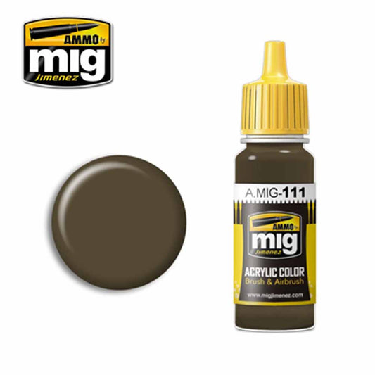 Ammo by MIG SCC 2 (British 1941-44 Service Drab) Acrylic waterbased colour 17ml A.MIG-111