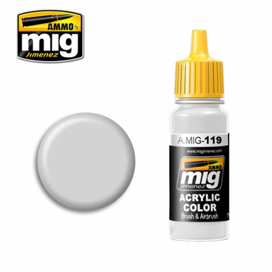 Ammo by MIG Cold Gray Acrylic waterbased colour 17ml A.MIG-119