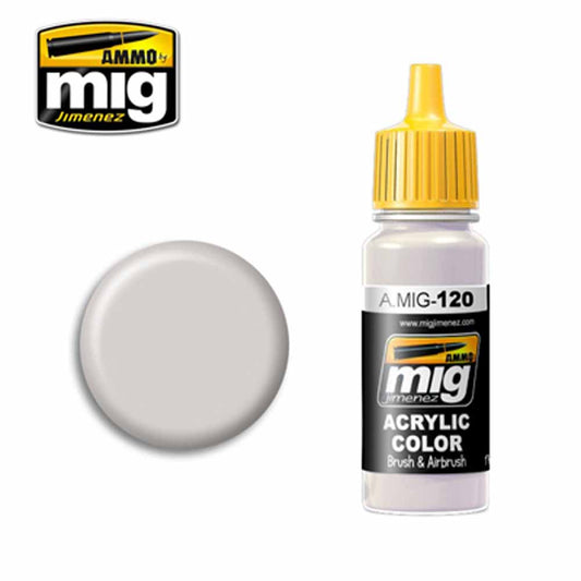 Ammo by MIG Light Brown-Gray Acrylic waterbased colour 17ml A.MIG-120