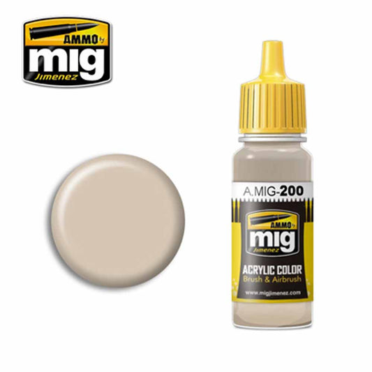 Ammo by MIG FS 33531 Middlestone Acrylic waterbased colour 17ml A.MIG-200