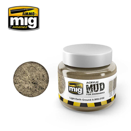 Ammo by Mig Light Earth Ground For Model Kits Mig 2102
