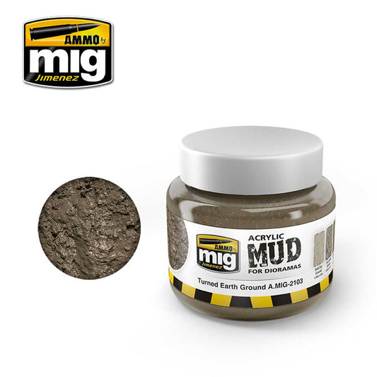 Ammo by Mig Turned Earth Ground For Model Kits Mig 2103