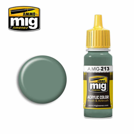 Ammo by MIG FS 24277 Green Acrylic waterbased colour 17ml A.MIG-213