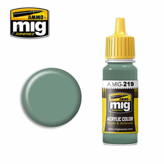 Ammo by MIG FS 34226 (Bs283) Interior Green Acrylic waterbased colour 17ml A.MIG-219