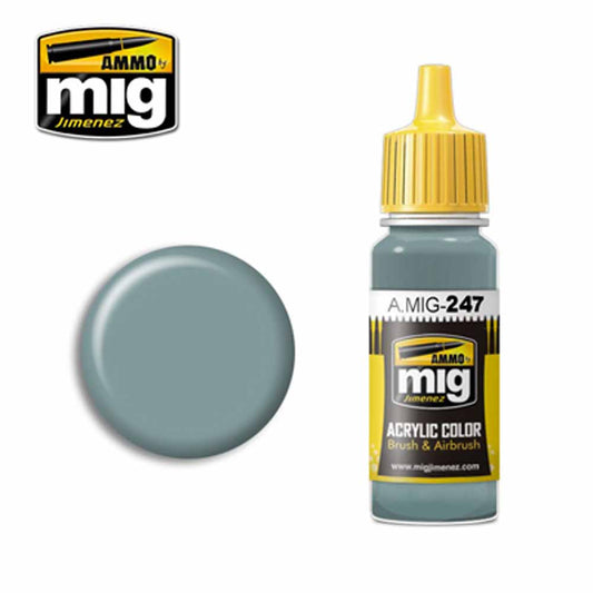 Ammo by MIG RLM 78 Hellblau Acrylic waterbased colour 17ml A.MIG-247