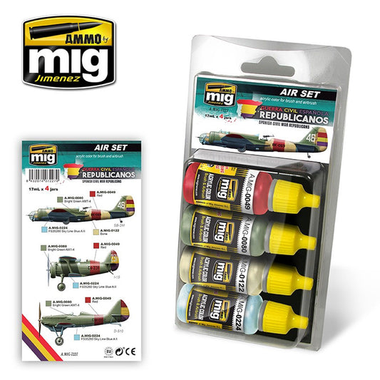 Ammo by Mig Spanish Civil War Republicans For Model Kits Mig 7227