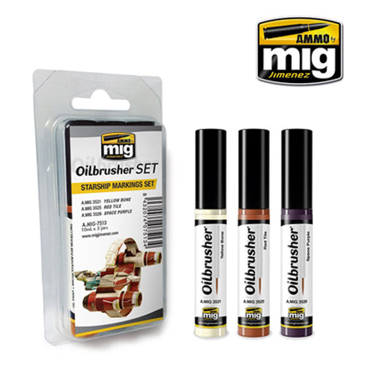 Ammo by Mig Starship Markings Set For Model Kits Mig 7513