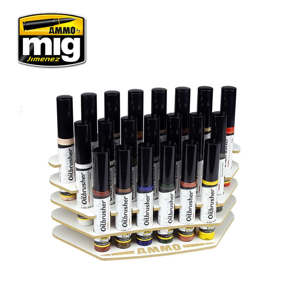 Ammo by Mig Oilbrusher Organizer For Model Kits Mig 8020