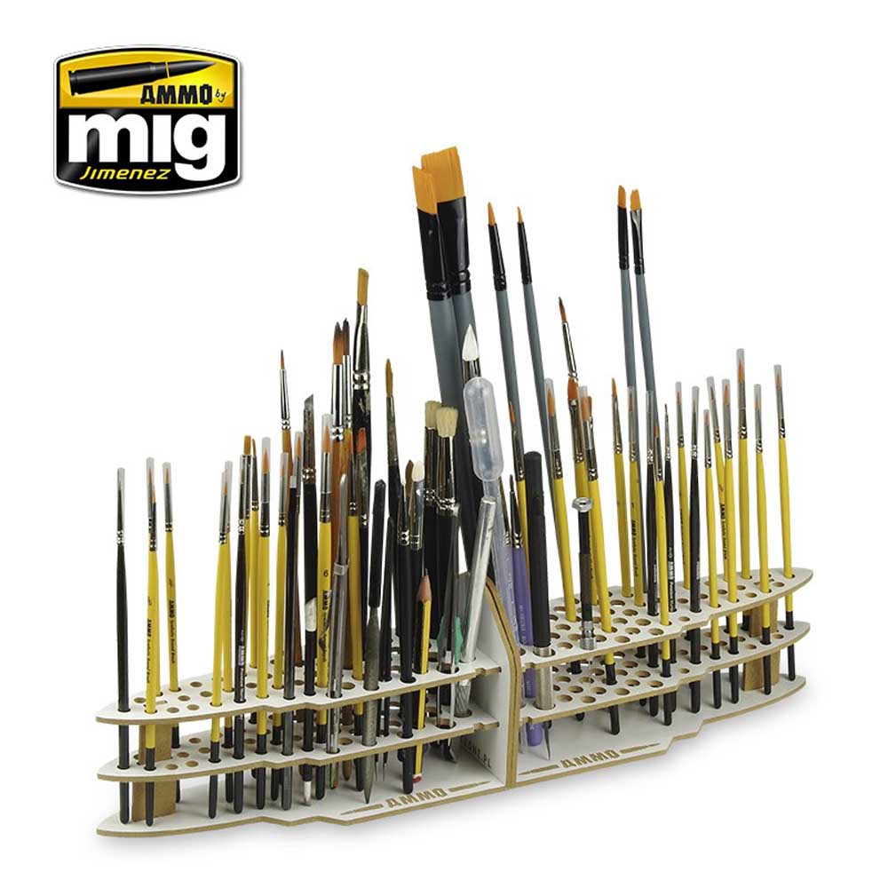 Ammo by Mig Paint Brush Organiser For Model Kits Mig 8022