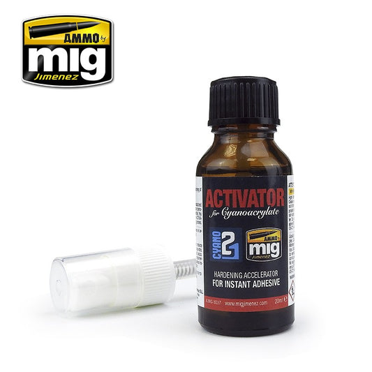 Ammo by MIG Cyano Activator For Model Kits MIG 8037