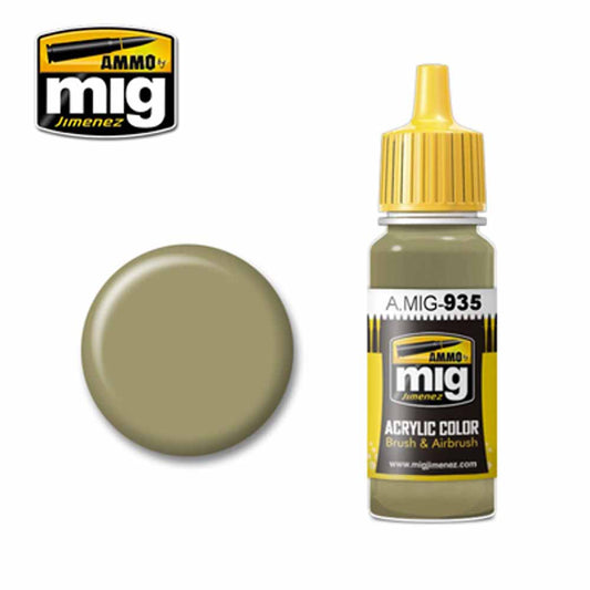 Ammo by MIG Russian Shine Acrylic waterbased colour 17ml A.MIG-935