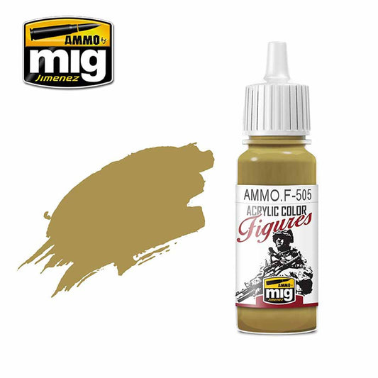 Ammo by MIG Pale Yellow Green FS-33481 Acrylic Paints for Miniatures 17ml A.MIG-F505