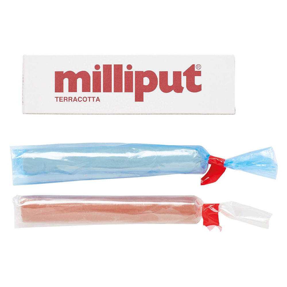 Milliput Terracotta Two-Part Epoxy Putty
