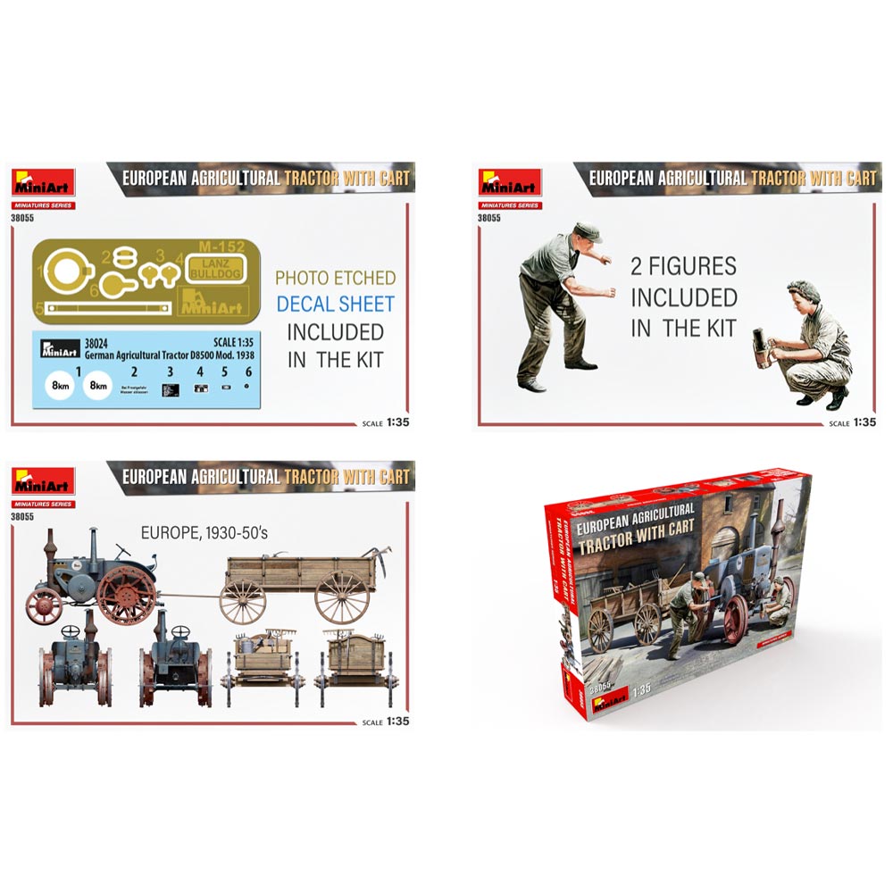 Miniart 35390 Allied Mine Detection Equipment 1:35  Model Kit