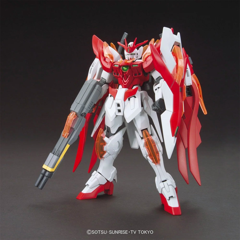 Bandai HG BF Wing Gundam Zero Honoo Yusei Kouen Gunpla Kit 55440