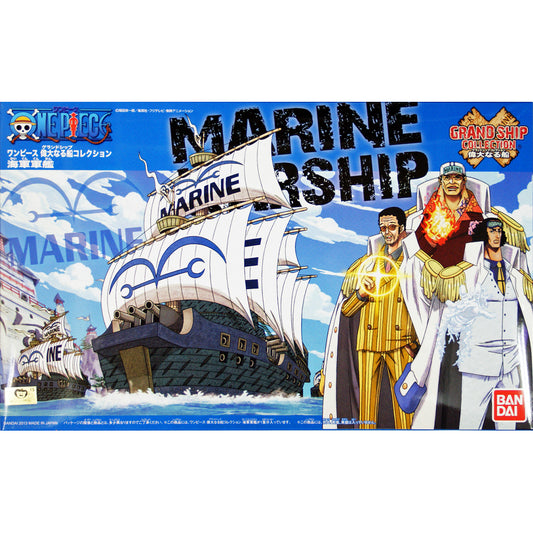 Bandai One Piece Grand Ship Collection: Marine Ship Model Kit