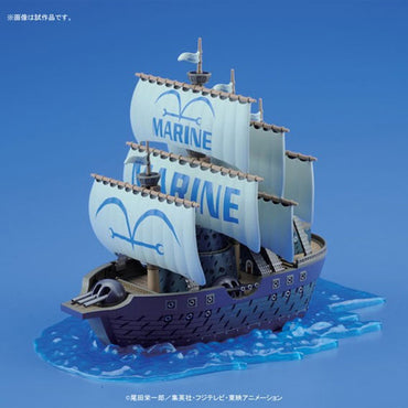 Bandai One Piece Grand Ship Collection: Marine Ship Model Kit