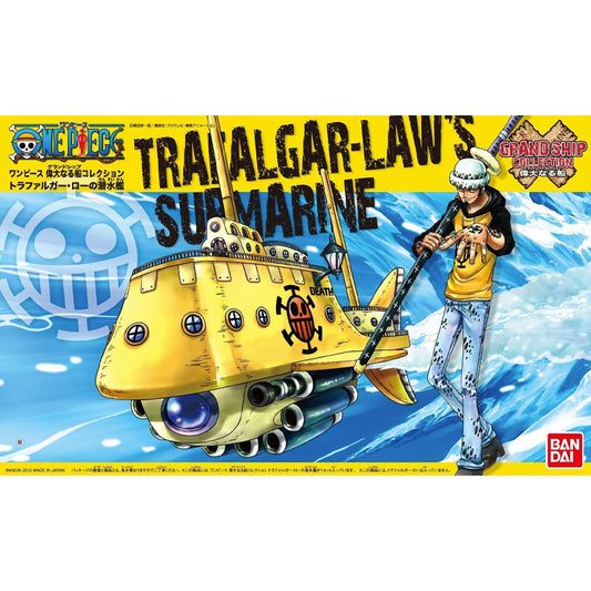 Bandai One Piece Trafalgar Laws Submarine Grand Ship Collection Gunpla Kit 57422