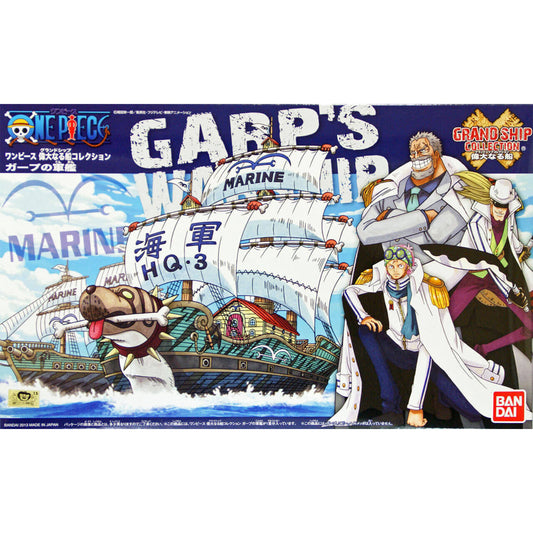Bandai One Piece Grand Ship Collection: Garp's Warship Model Kit