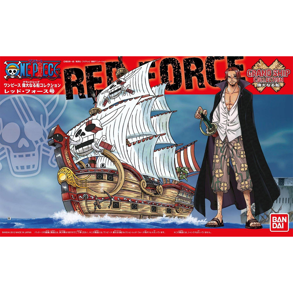Bandai One Piece Red Force Grand Ship Collection Gunpla Kit 57428