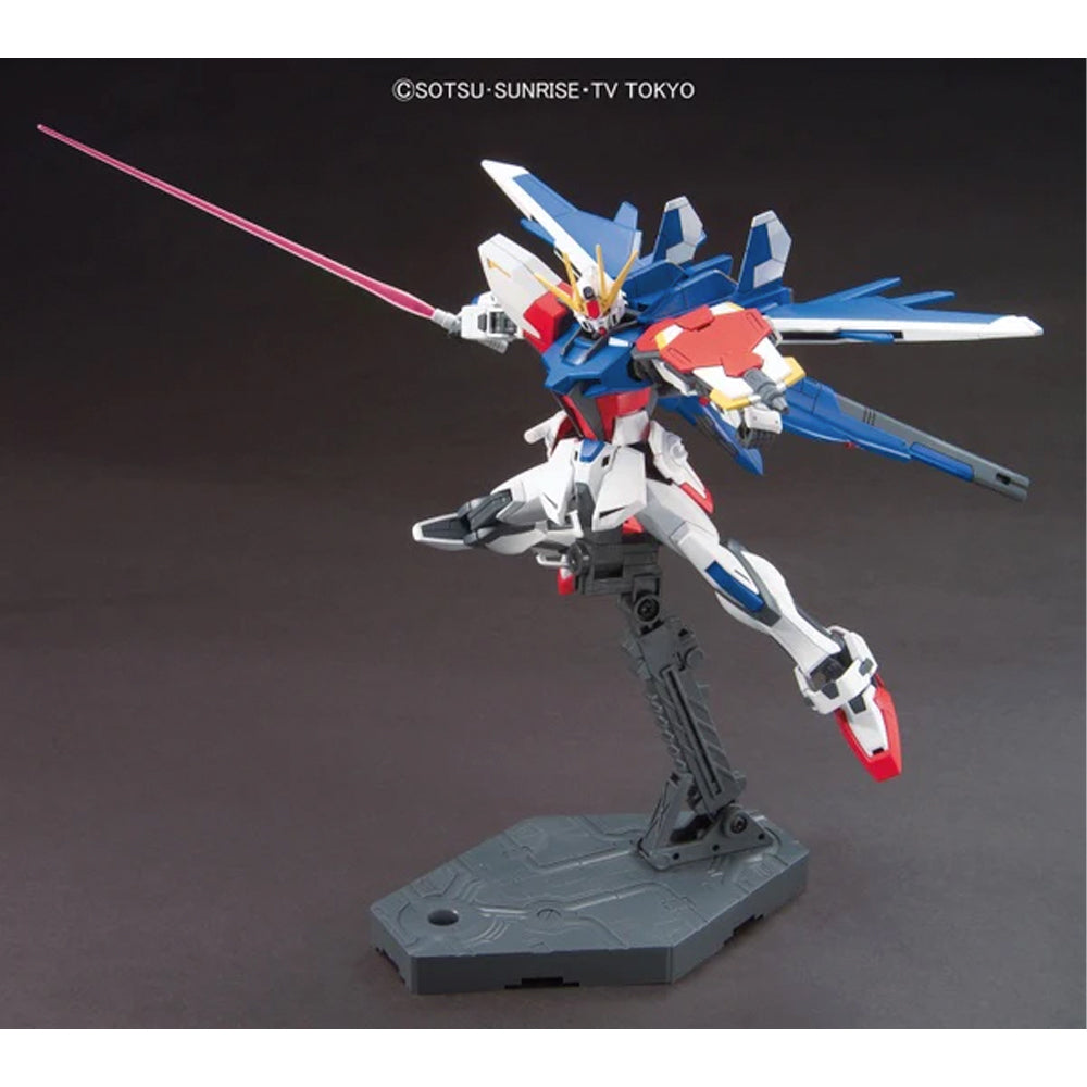 Bandai HG BF Build Strike Gundam Full Package Sei Iori Custom Gunpla Kit 57718