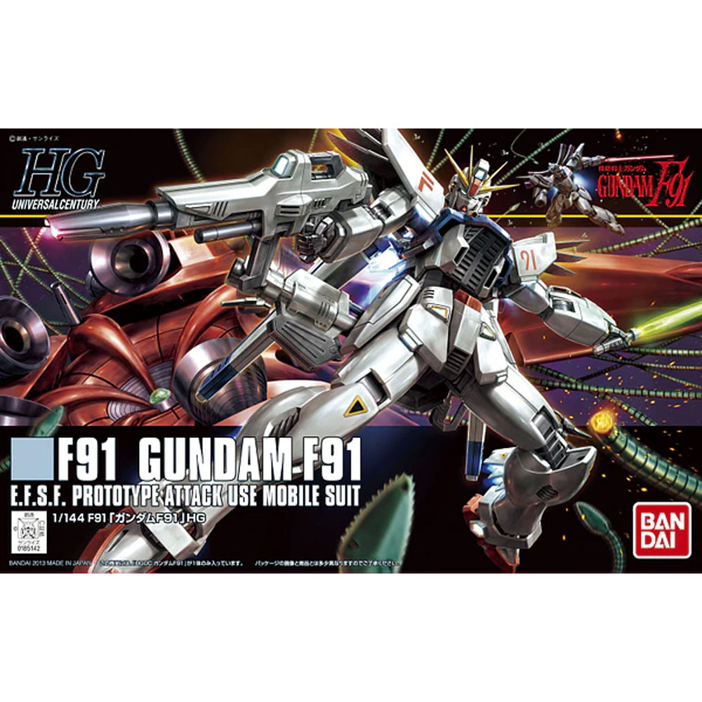 Bandai HG UC F91 Gundam F91 Gunpla Model Kit