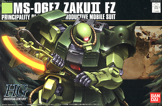 Bandai HG UC Zaku II Kai Gunpla Kit MK58262