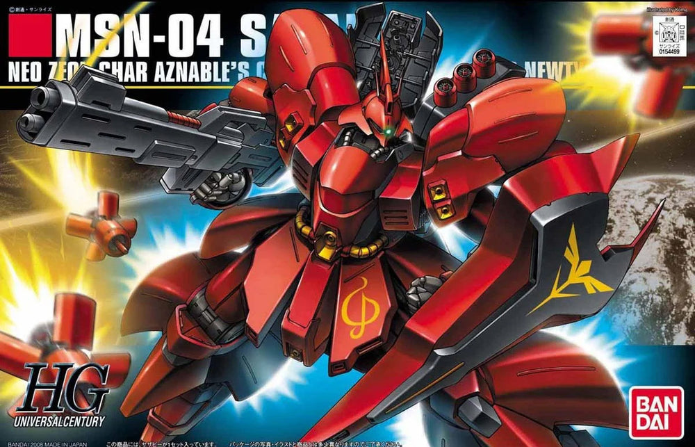 Bandai HG UC Sazabi Gunpla Kit MK58889