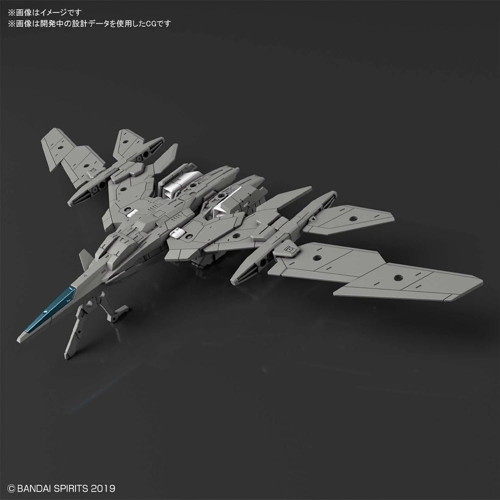 Bandai 30MM EV-01 EXA Vehicle Air Fighter (Grey) 1:144 Kit 59549