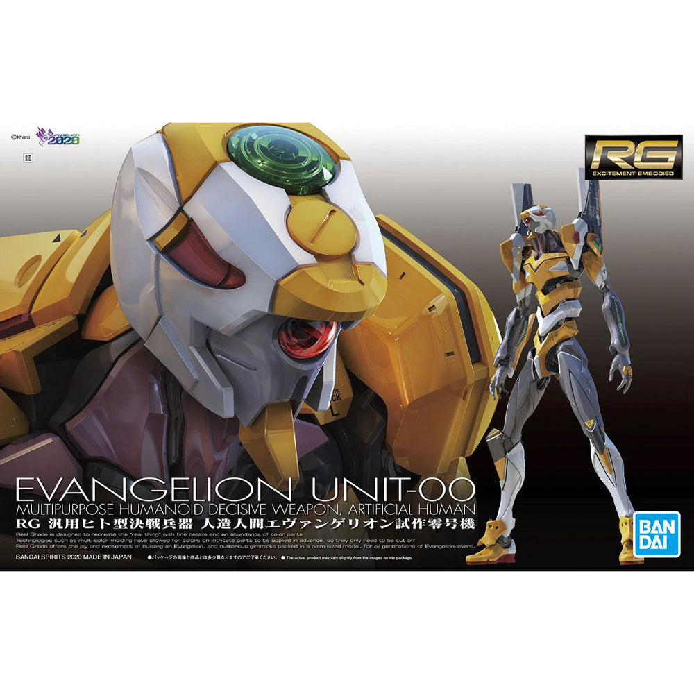 Bandai RG Evangelion Unit-00 Multipurpose Humanoid Gunpla Kit 60257