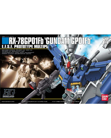Bandai HG UC 1/144 RX-78 GP01Fb Gundam Stardust Memory Kit MK60392