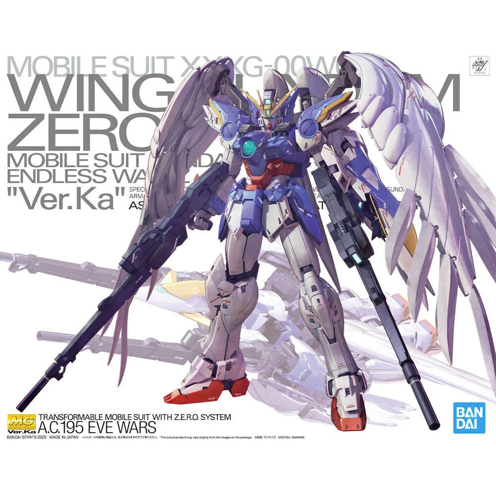 Bandai MG Wing Gundam Zero Endless Wars Ver.Ka Gunpla Model Kit 60760