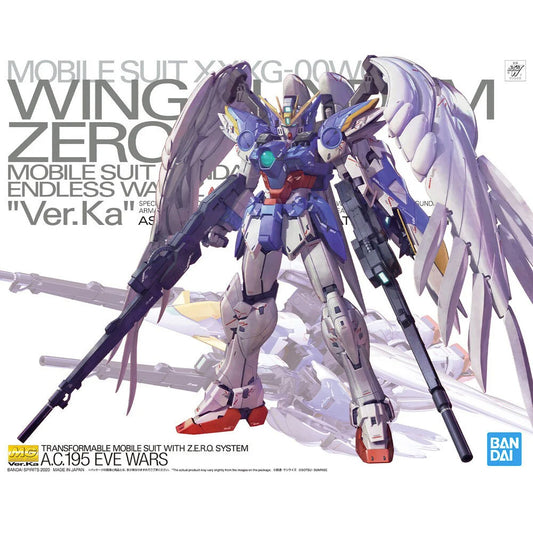 Bandai MG Wing Gundam Zero Endless Wars Ver.Ka Gunpla Model Kit 60760