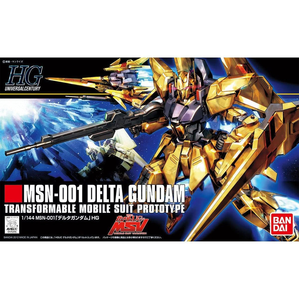 Bandai HG UC MSN-001 Delta Gundam 1:144 Gunpla Kit MK60970