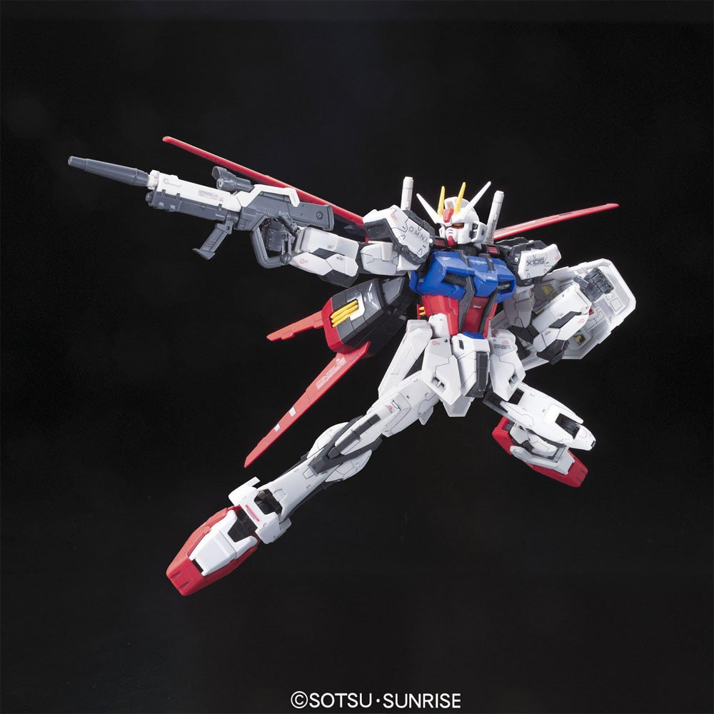 Bandai RG Aile Strike Gundam O.M.N.I.ENFORCER GAT-X 105 Gunpla Kit MK61613