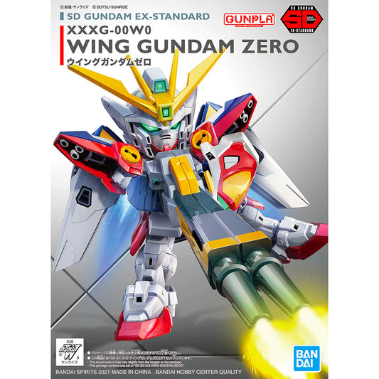 Bandai SD Gundam Ex-Standard Wing Gundam Zero Gunpla Kit 61786