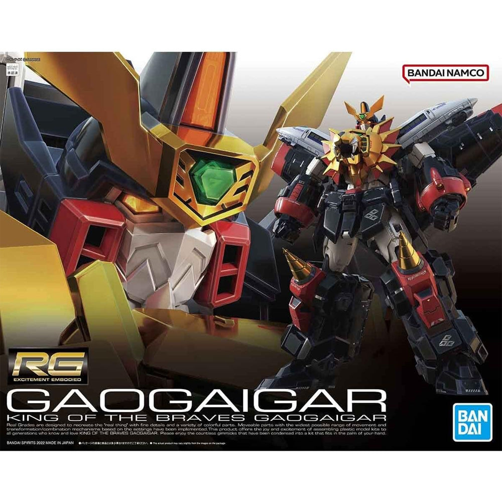 Bandai RG King of the Braves: GaoGaiGar Gunpla Kit MK63398