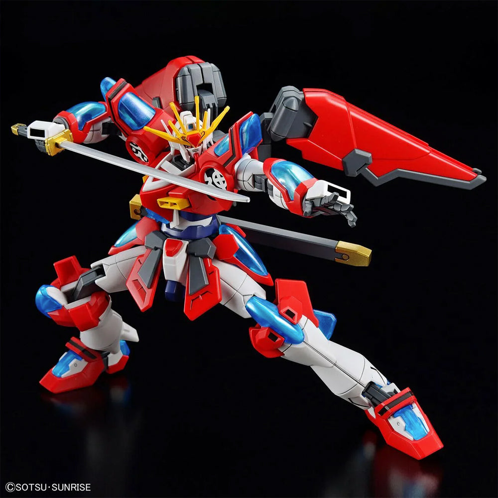 Bandai HG GBM Shin Burning Gundam Build Gunpla Kit 65712