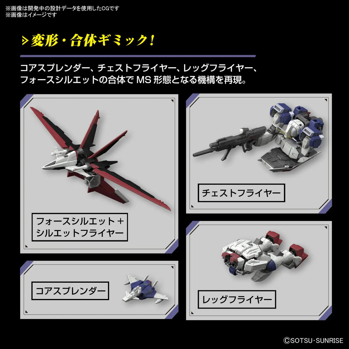 Bandai RG CE Force Impulse Gundam Spec II Gunpla Kit MK66289
