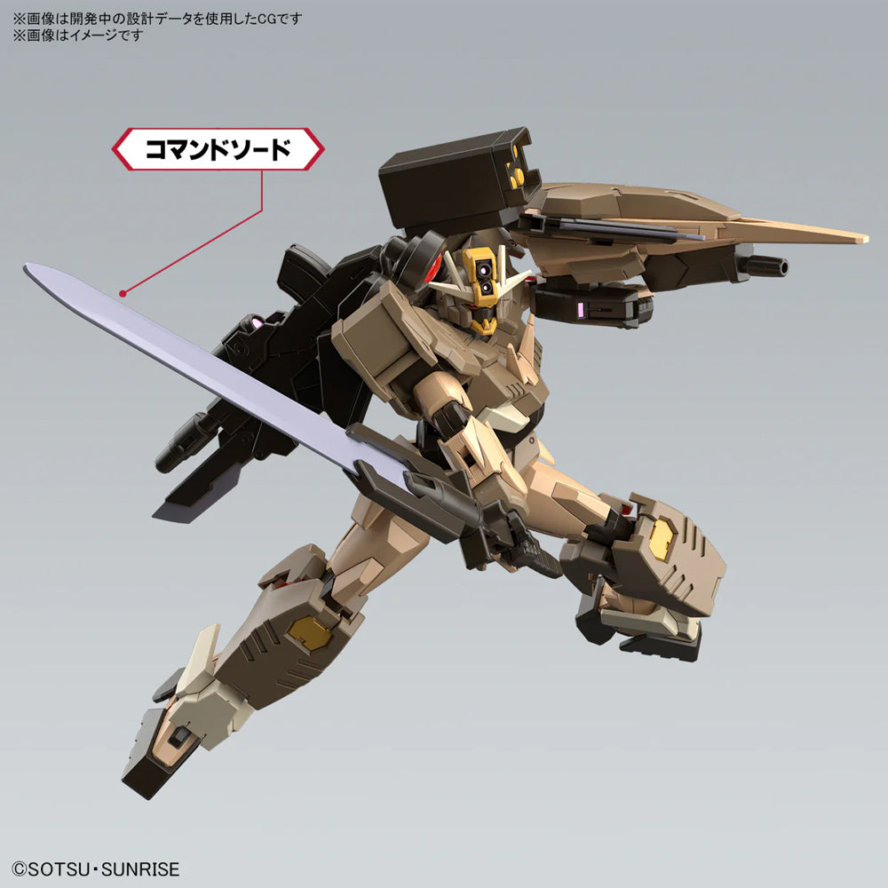 Bandai HG GBM Gundam 00 Command Qan[T] Desert Type Gunpla Kit