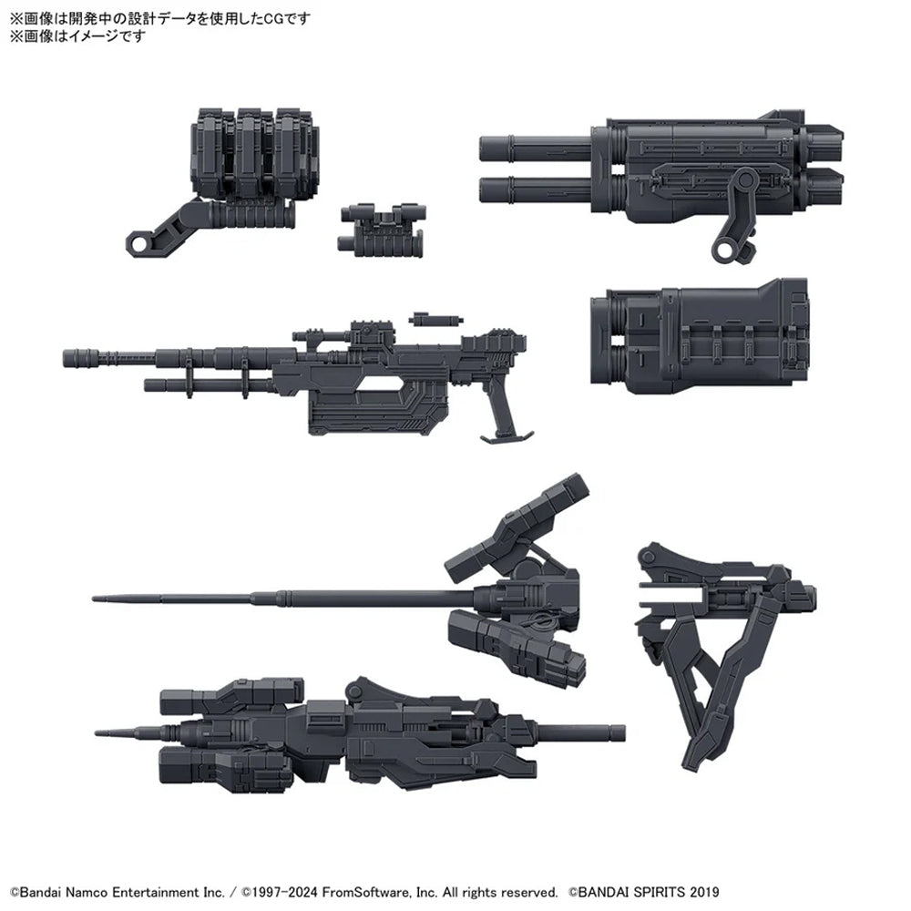 Bandai 30MM Armored Core VI Fires of Rubicon Weapon Set 2 Option Parts Kit 67437
