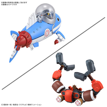 Bandai One Piece Chopper Robo 3&5 (Chopper Submarine & Crane) Model Kit 67444