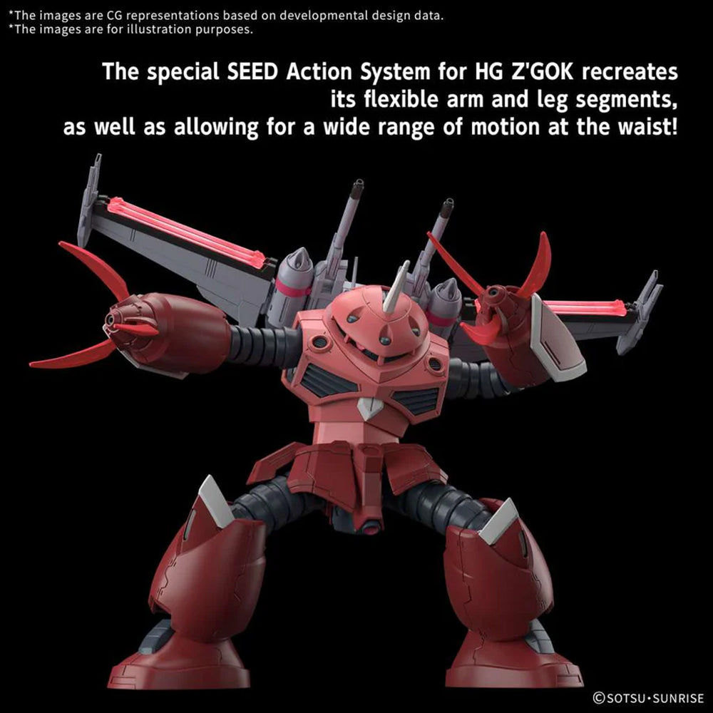 Bandai HG CE Z'Gok (Seed Freedom Ver.) Gunpla Model Kit