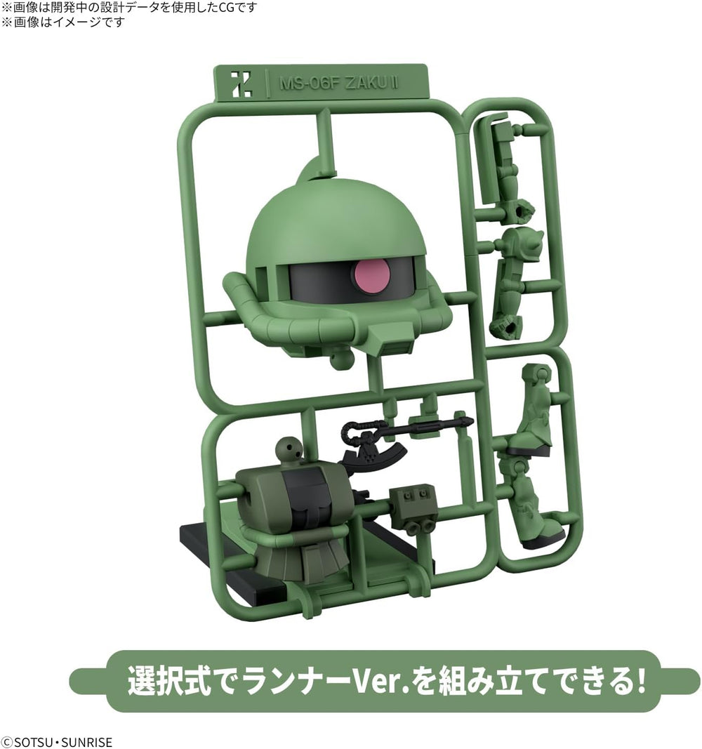 Bandai 1/1 Zakupla-kun DX Set w/Runner Ver. Recreation Parts Gunpla Kit MK68577