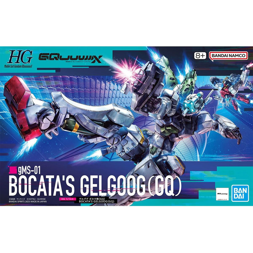 Bandai GQuuuuuuX Bocata's Gelgoog (GQ) gMS-01 Gunpla Kit MK68590