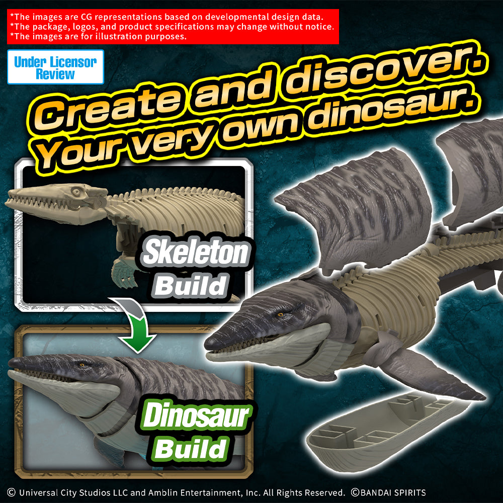 Bandai Plannosaurus Jurassic World: Mosasaurus Model Kit
