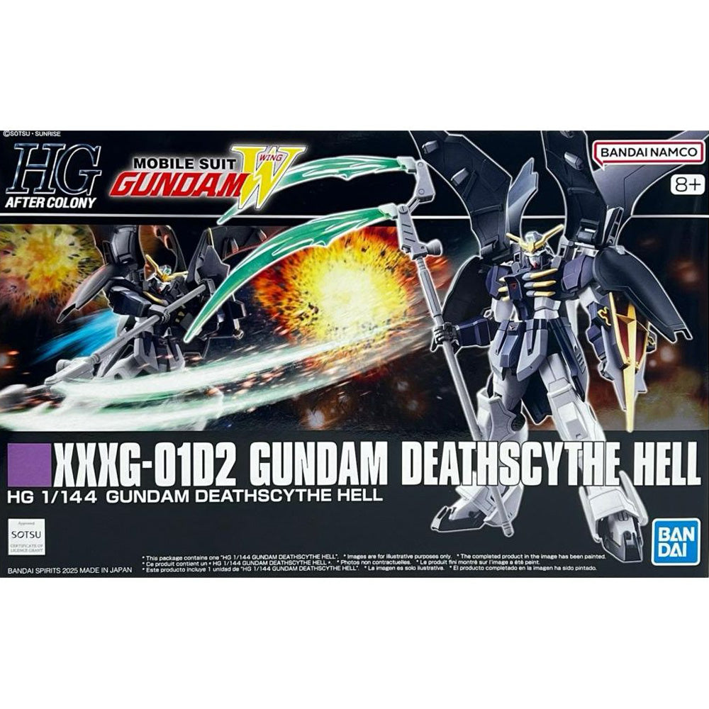 Bandai HG AC XXXG-01D2 Gundam Deathscythe Hell Gunpla Kit MK68839